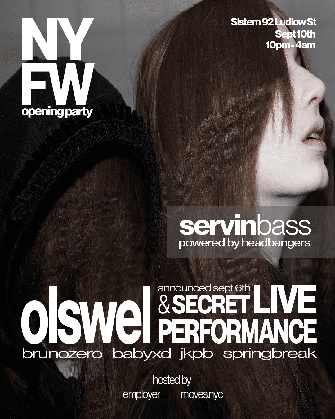 Headbangers: Servin' Bass NYFW Opening Party
