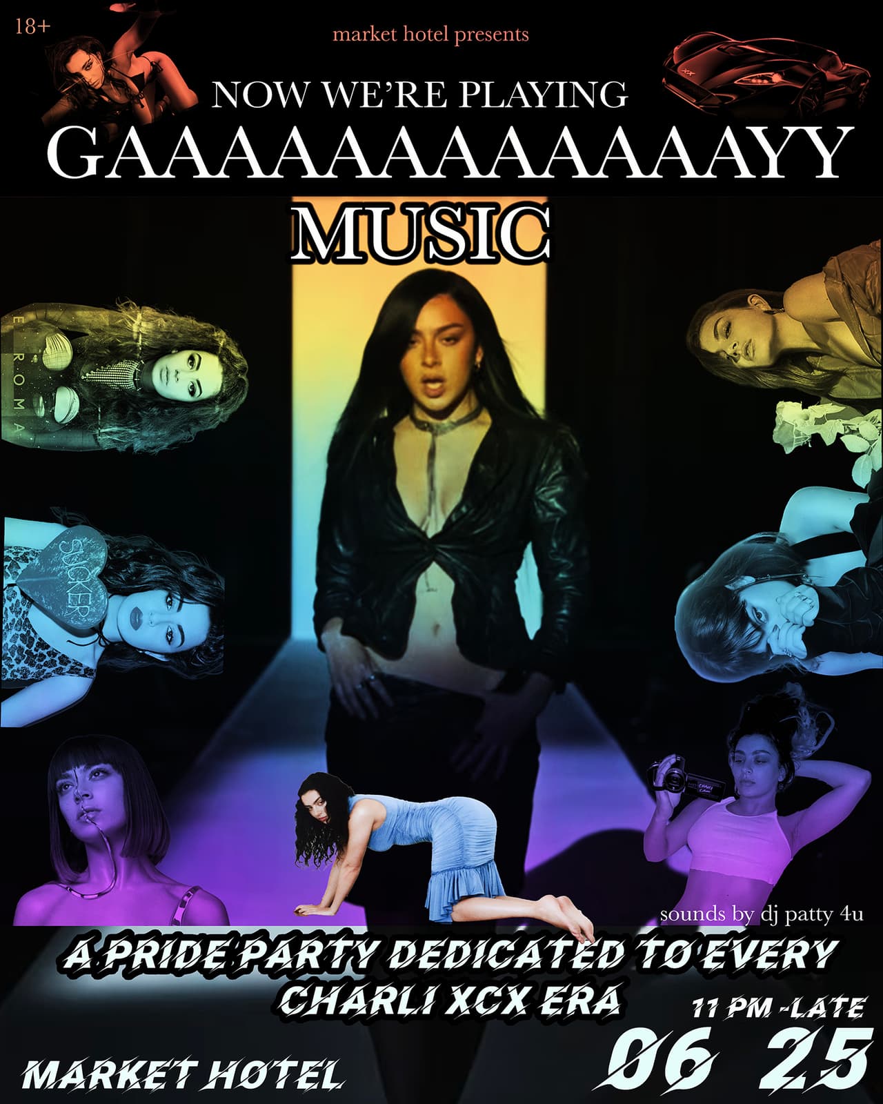 Now We're Playing GAY MUSIC: CHARLI XCX PRIDE PARTY