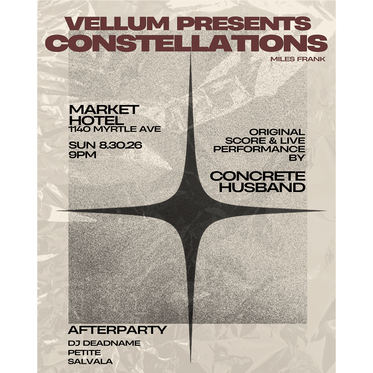 VELLUM presents: CONSTELLATIONS