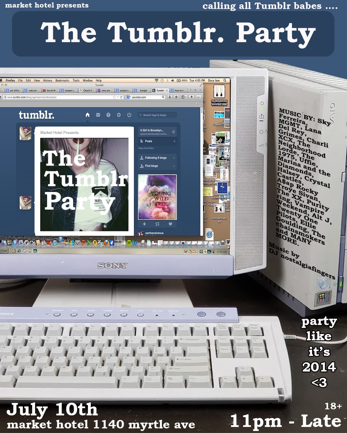 The Tumblr. Party! Party like it's 2014