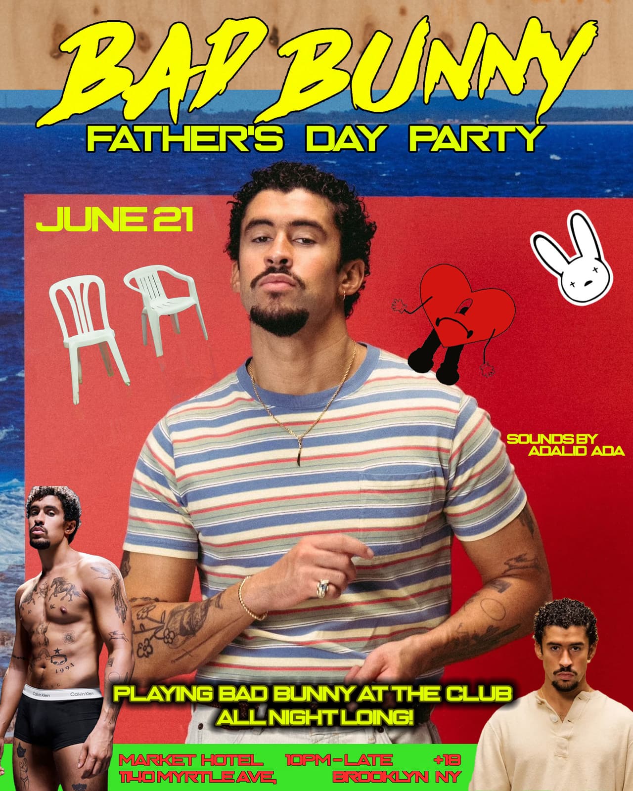 BAD BUNNY FATHER'S DAY PARTY