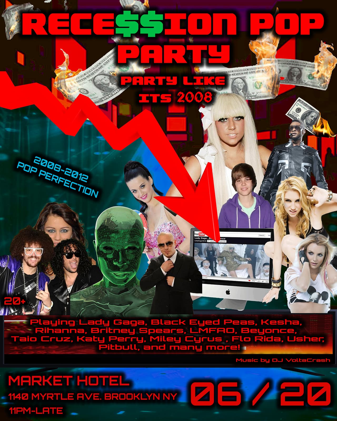 THE RECESSION POP PARTY: PARTY LIKE IT'S 2008
